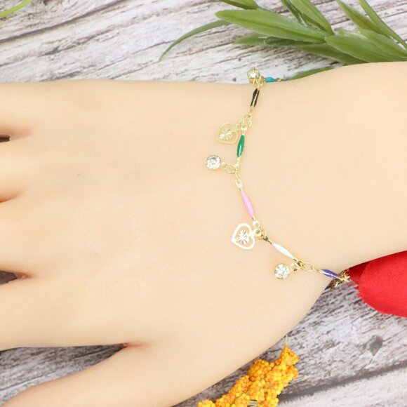 Trendy Bracelet for Girls & Women – Cute, Adjustable & Gift-Ready | MLCRC2037 - Picture 6 of 10